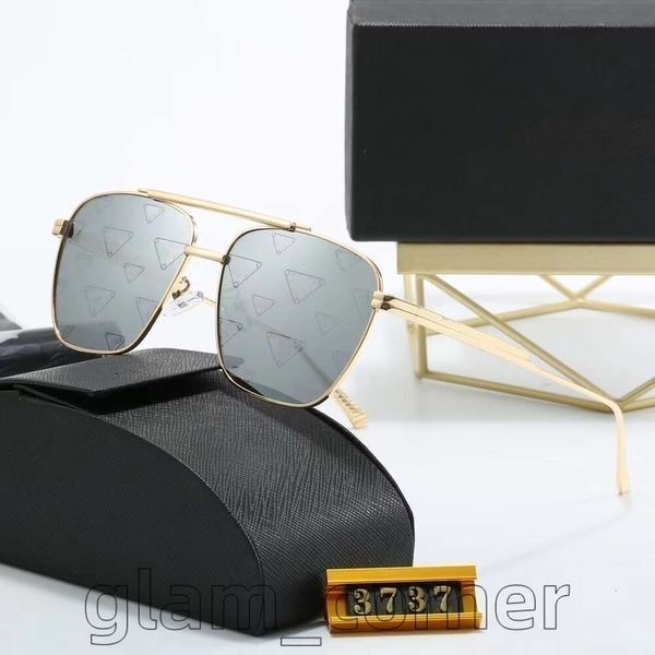 Designer Sunglasses Glasses Luxury Rectangle Gafas De Sol Eyewear Accessories Driving Beach Island Frame Simple Fashion