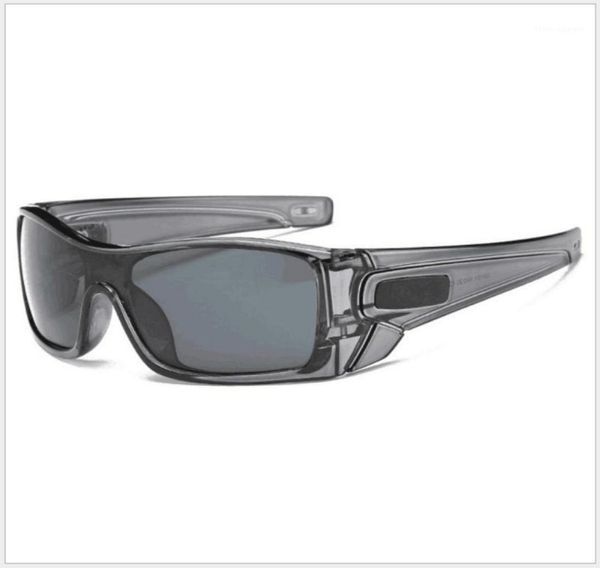 Classic Outdoor Sports Oversized Sunglasses Men OnePiece Lens Glasses UV400 Goggles1Sunglasses6481871