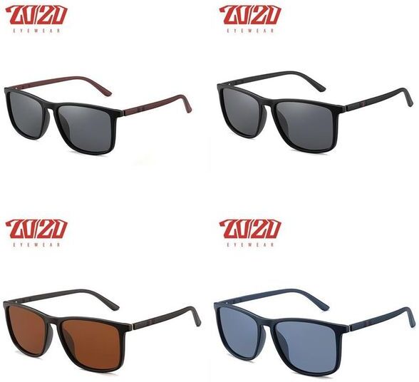 20 20 Design Brand New Polarized Sunglasses Men Fashion Trend Accessory Male Eyewear Sun Glasses Oculos Gafas PL400 Z1210241R