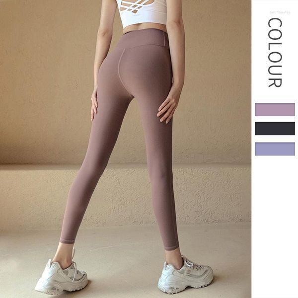 Active Pants Sport Leggings Seamless Nylon Quick Drying Yoga Full Length Sportwear Legging Running Gym Workout