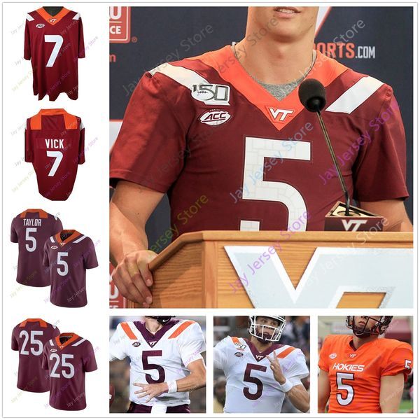 Football Jerseys 2019 2020 Virginia Tech Football Jersey College 4 Quincy Patterson Ii 22 Terrell Edmunds49 Tremaine Edmunds 17 Kyle