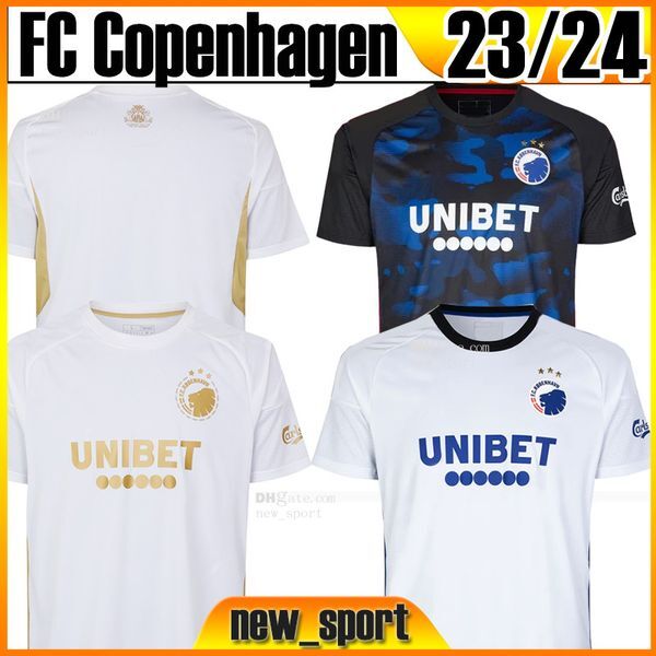 23 24 White Gold FC Copenhagen Special soccer jerseys Kit 2023 2024 Home denmark league jersey uniforms football shirt