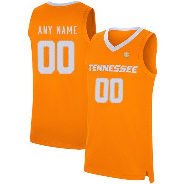 Custom Tennessee Volunteers jerseys men college white orange us flag fashion customize university basketball wear adult size stitched jersey
