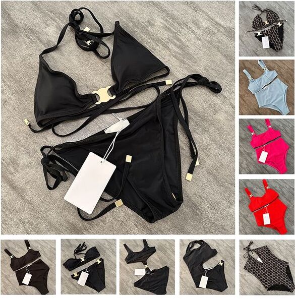 Swimsuit cel Designer ne Piece celi Ladies celins Designers celnes Bikini ceine Swimwear Luxury Ces Cel Arc Two De Bathing Womens Suit Sets Girls Beach C