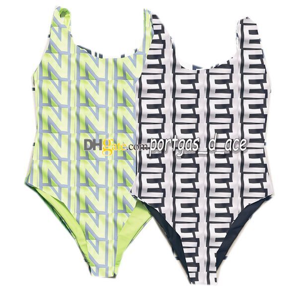 Designer Printted Bathing Suit Women Sexy One Piece Swimwear Push Up Padded Woman Diving Spa Surfing Swimsuits Summer Beach Holiday Beachwear