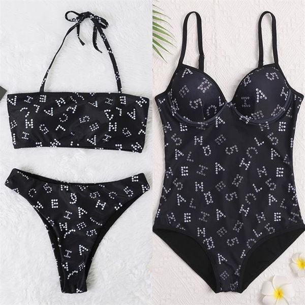 Home Fashion Women Swimsuit Sexy Girls Bathing Suit Swimwear Bikinis One-piece Suits Set Bodysuit Swim Clothing Designer Swimming 285x