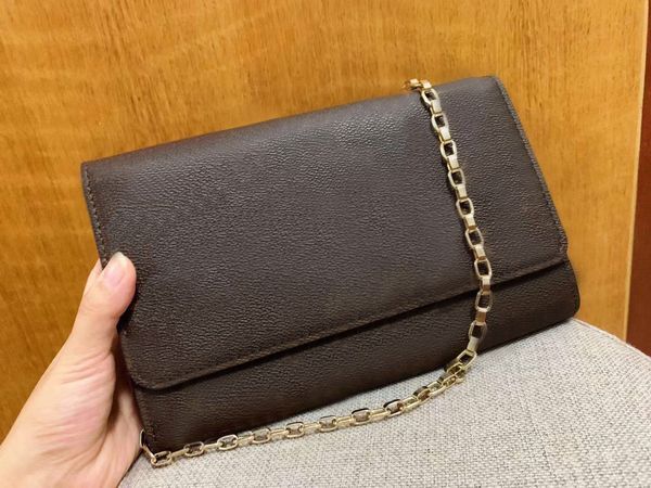 Women Handbags chain clutch crossbody bags lady Envelope classic shoulder bag women fashion genuine leather chains purse wallets