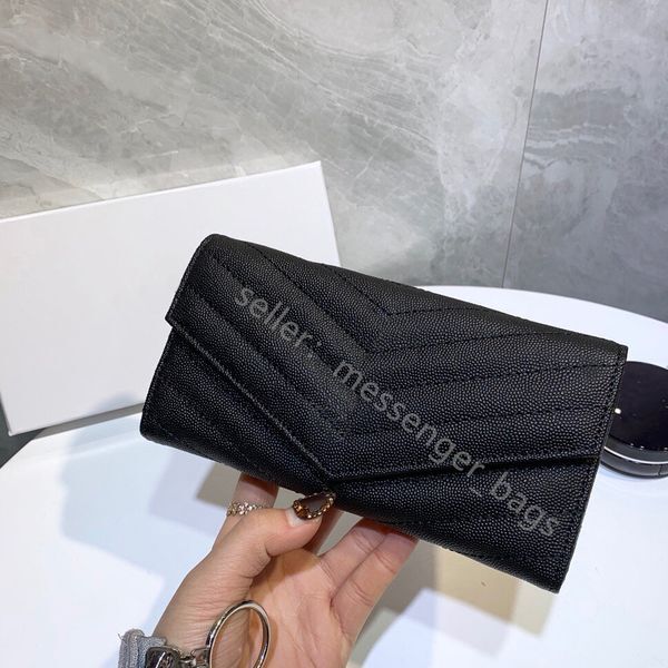 Lady Fashion Wallets Totes flap Envelope Clutch shoulder Genuine Leather Handbags Casual Famous Designers coin purse Super quality Women Hasp Square popular bags