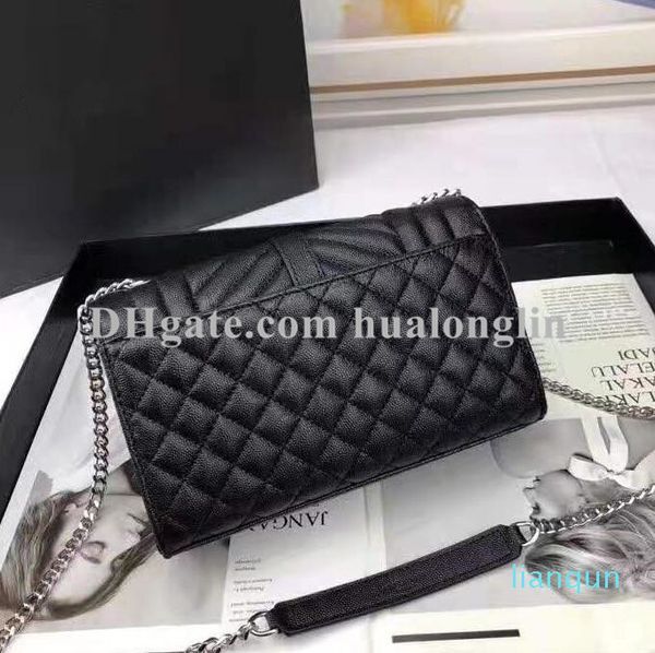 Women Purse Handbag Genuine Leather bag Flap Messenger Original box high quality fashion shoulder cross body