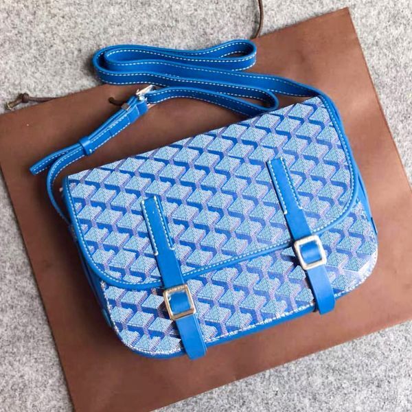 Messenger Crossbody Designer Bag Genuine Leather Purse Womens mens classic flap blue postman Bag Luxurys handbag satchel Tote envelope Clutch travel Shoulder bags