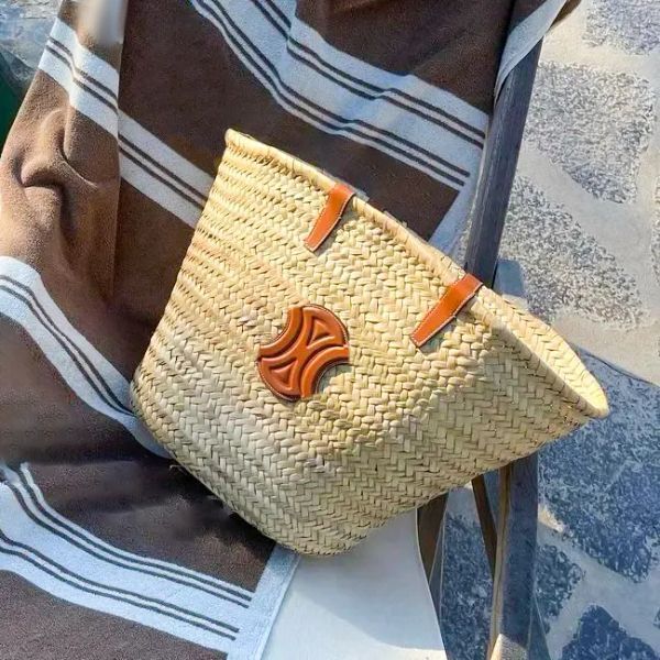 Mens wallets basket Shoulder Bags Womens handbag weave Beach bag Raffia Crossbody shopping bags luxury lutch bucket cosmetic designer the tote bag