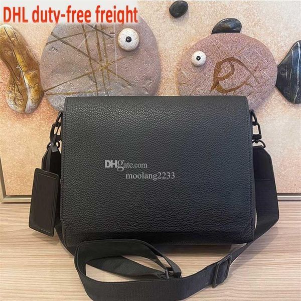 New men black designer bags aerogram pu leather messengers bags man computer case outdoor briefcase crossbody handbag M57080 for D241p