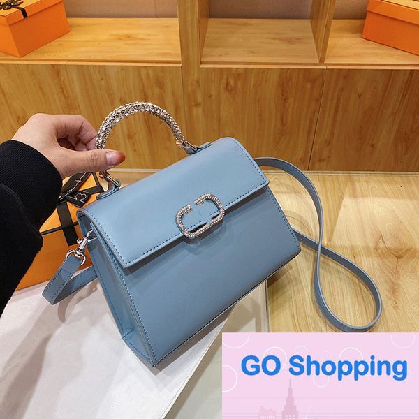 All-match Light Diamond Women&#039;s Bags Shoulder Handbag Messenger Bags Foreign Trade Fashion Small Square Bag Commuter Bag