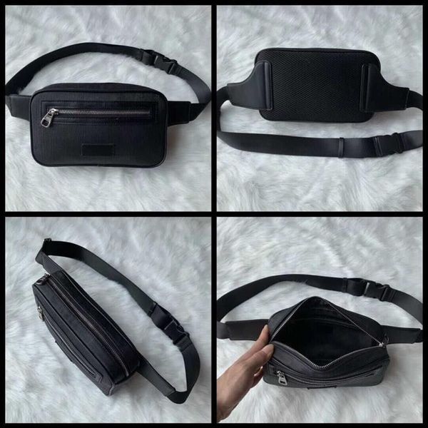 Waist Bags Men Women Leather Sport Runner Fanny Pack Belly Waist Bum Bag Fitness Running Belt Jogging Pouch Back Grid Bags #51888252c