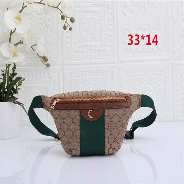 Designer Ophidia Waist Bags Unisex Men Women Leather Sport Fanny Pack Belly Bum Bag Fitness Running Belt Jogging Pouch Back Grid S2316