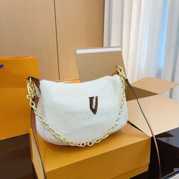 crossbody Teddy bags luxurys handbags designer bag women chain lambs wool Shoulder Bags ladies Fashion Classic handbag TV5R