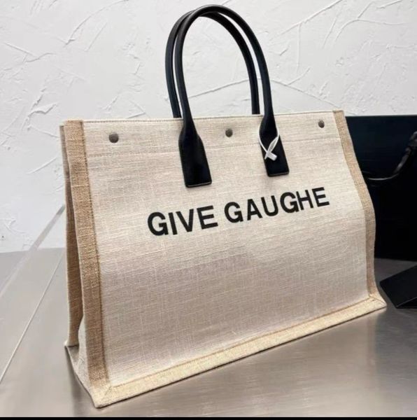 Tote Bag Designer Bag Women RIVE GAUCHE Handbag Shoulder Bag Shopping Bags Purse Embossed Letters Shoulders Tote Bags