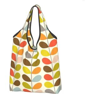 Shopping Bags Orla Kiely Grocery Durable Large Reusable Recycle Foldable Heavy Duty Flower Floral Tote Bag Washable With Pouch