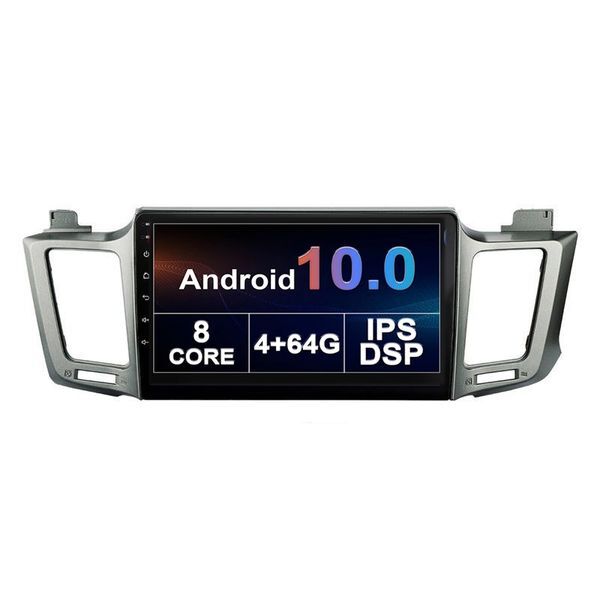 Car Dvd Player for Toyota RAV4 2013-2018 Autoradio Android 4G Carplay Head Unit 9 Inch with Mirror Link OBD2 Steering Wheel Control Rearview Camera