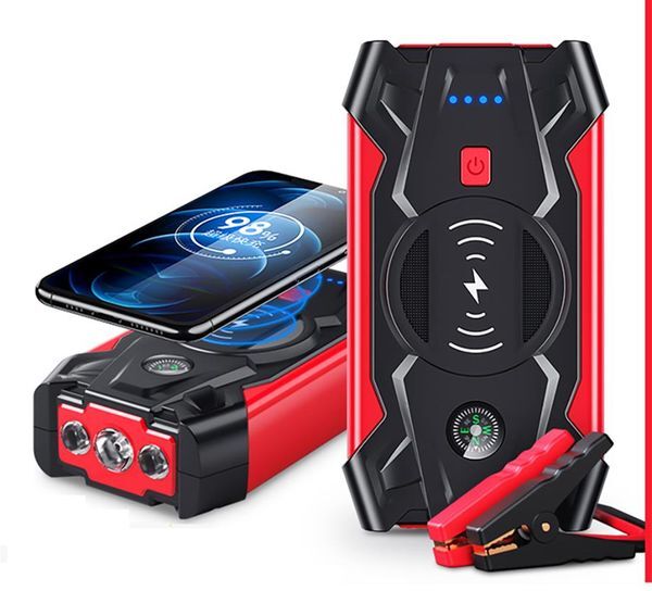 39800mAh Car Jump Starter Power Bank Portable Car Battery Booster Charger 12V Starting Device Auto Emergency Start-up Lighting2963