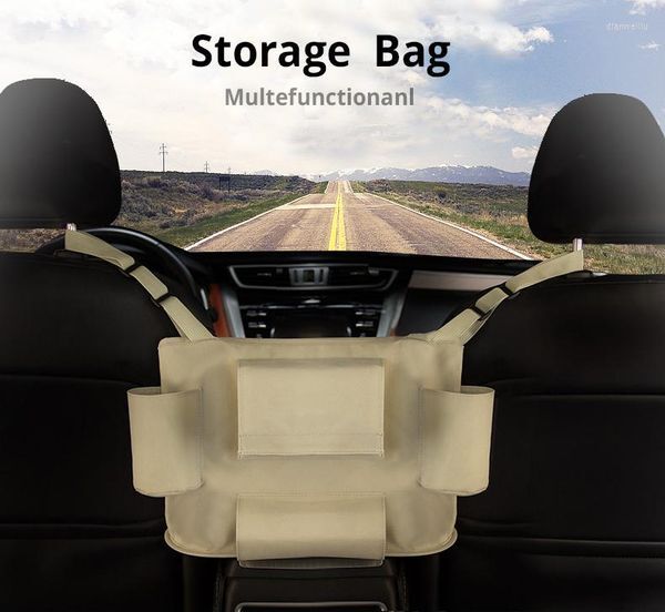 Car Organizer Auto Backseat Bag Car-Styling Holder Multi-Pocket Seat Oxford Cloth Storage Container Hanging Box