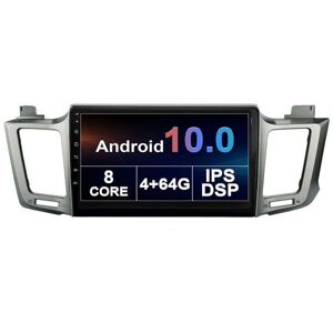 Car Dvd Player for Toyota RAV4 2013-2018 Autoradio Android 4G Carplay Head Unit 9 Inch with Mirror Link OBD2 Steering Wheel Control Rearview Camera