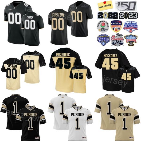 Stitch Football College Purdue 4 Deion Burks Jersey Mens ProSphere 31 Dillon Thieneman 21 Sanoussi Kane 1 Hudson Card 45 Devin 3 Tyrone Tracy Jr University Uniform