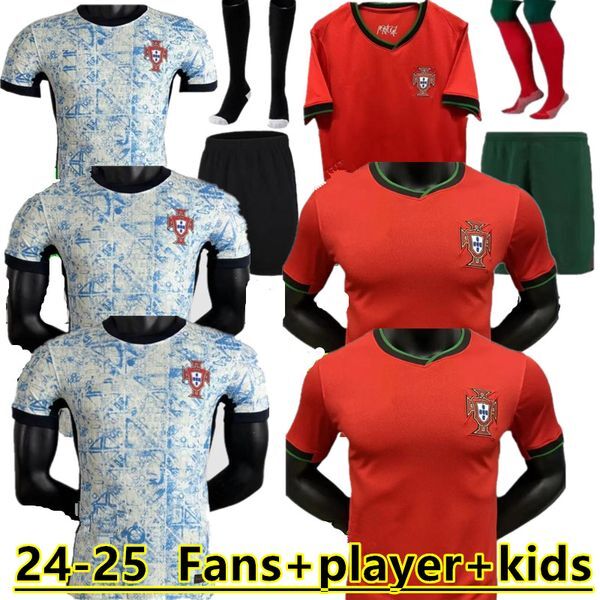 16-4XL Portugal football jersey Ruben Ronaldo Portuguese 2024 2025 Portugal jersey men&#039;s children&#039;s set Portugal&#039;s Euro victory over Thailand