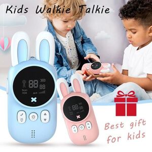 Walkie Talkie Mini Kids Toys Child Portable Two Way Radio 1-3 Km Comunicador For Camping/ Family/Children Gift Style1