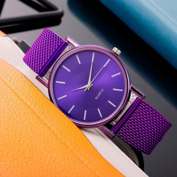 casual women&#039;s watch quartz watch and silicone bracelet colour ten