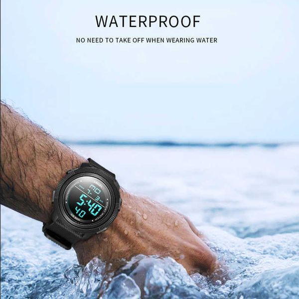 Sport Mens Waterproof Watch Military Led Digital Stopwatches aLAlarm Clock Watches
