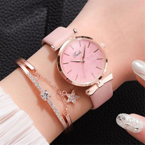 Wristwatches Watches For Women With Numbers Jadi Watch Set Fashion Casual Luxury Bracelet Accessories Small Women&#39;s WatchWristwatches