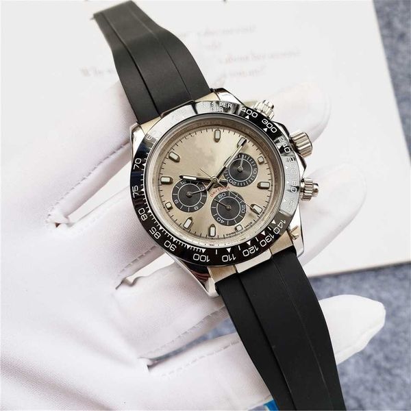 2024 Di Tong Na Fully Automatic Mechanical Mens Watch Panda Silicone Multi functional Business AAA{category}{category}0.10