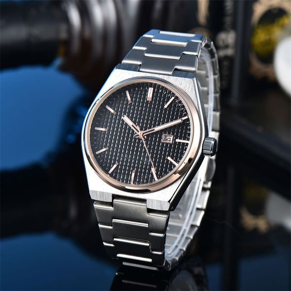 Womens watches PRX quartz luxury watch men stainless steel orologio luxury wristwatch lady formal black white blue1853 movement relojes xb016