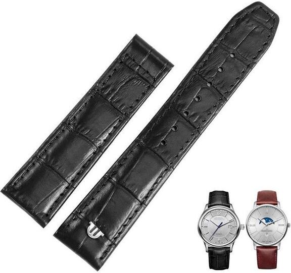 For MAURICE LACROIX Eliros Watchband First Layer Calfskin Wrist Band 20mm 22mm Black Brown Cow Genuine Leather Strap Watch Bands207C