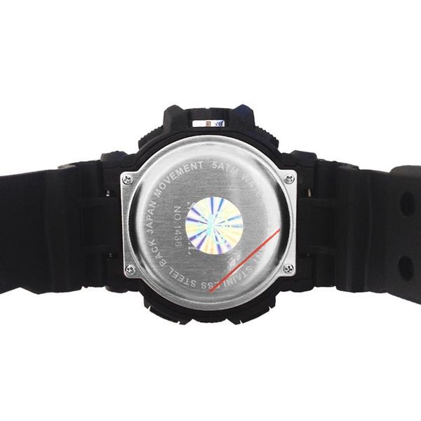 SMAEL Yellow Sport Watches Dual Time LED Digital Watch Quartz Analog-Digital1436 Men&#039;s Wristwatches Military Men Watches Digi233J