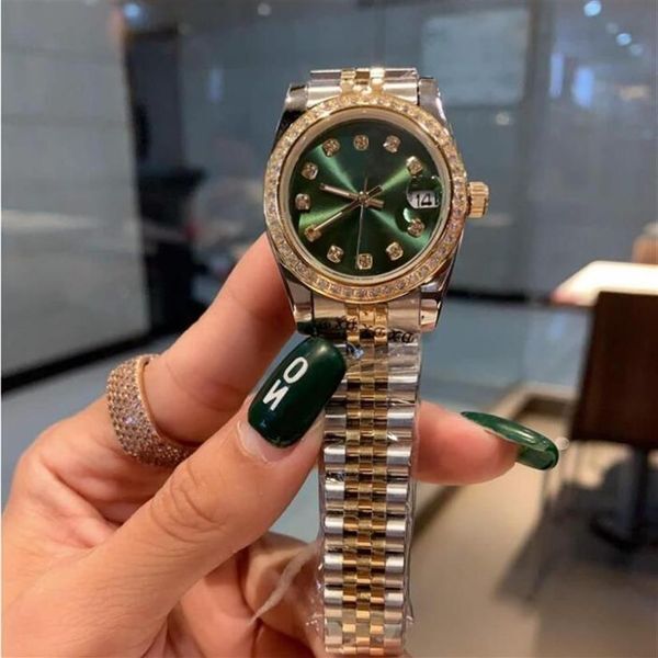 Women&#039;s Watch 28mm 31mm 36mm men watches 41mm movement Gold Jubilee Stainless Steel Datejust Woman 2813 movement Diamond Beze297E