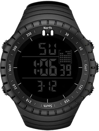 Mens Watches Waterproof Military Outdoor Sport Watch Men Fashion LED Digital Electronic Wristwatch226i