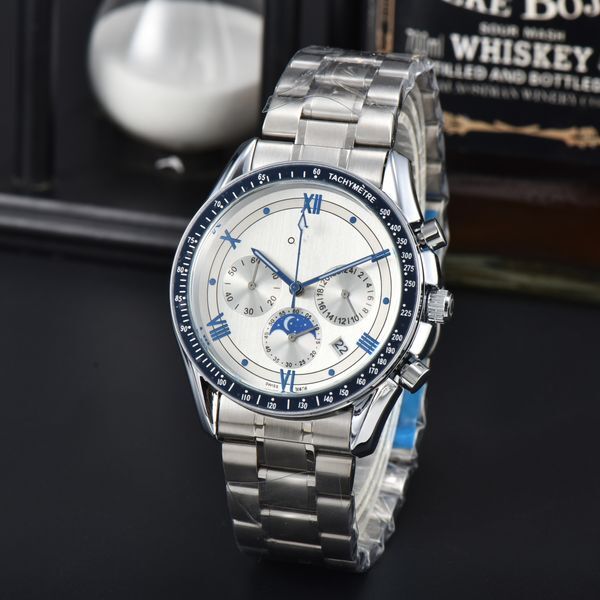 Top brands Men&#039;s Watch Series Fashion Commercial chronograph Automatic Machinery Mechanical Designer movement watches High quality watches