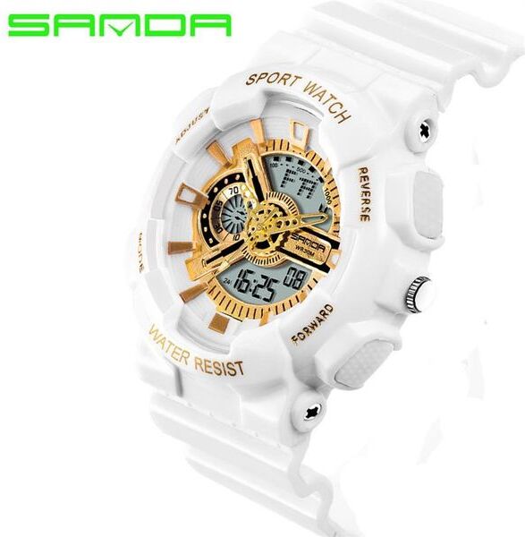 2018 Rushed Mens Led Digital-watch New Brand Sanda Watches G Style Watch Waterproof Sport Military Shock For Men Relojes Hombre223o