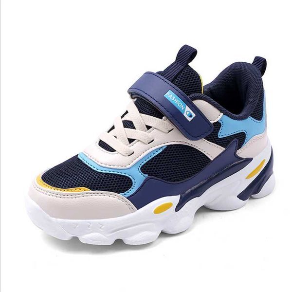 Athletic & Outdoor 2021 Spring/Fall Children Sports Shoes Boys Fashion Brand Casual Kids Sneaker Training Breathable Running