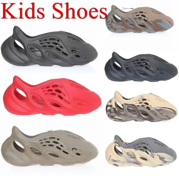 kids foam runner slipper shoes toddler big boys slide girls baby kid designer slippers black shoe boy sneakers toddlers children kid fashion grey tainers