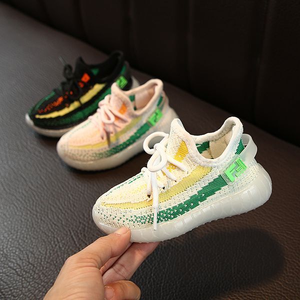 Baby Toddler Shoes For Boys Girls Breathable Mesh Little Kids Casual Sneakers Non-slip Children Sport Shoes tenis Size 22-31