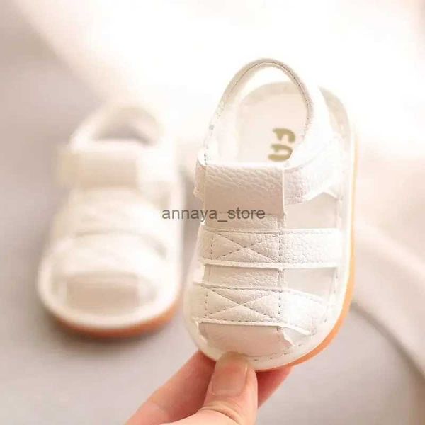 Athletic Outdoor 2023 Newborn Summer Cartoon Baby Girl Baotou Sandals Bow Sandals Summer Casual Crib Baby Toddler Shoes Soft Bottom Baby SandalsL23116