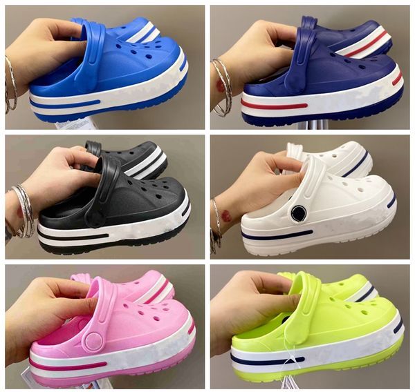 Kids shoes Summer designer sandals slides slippers adult kids slipper triple Baby Boys Girls white black purple navy blue brown waterproof shoe new school sneakers