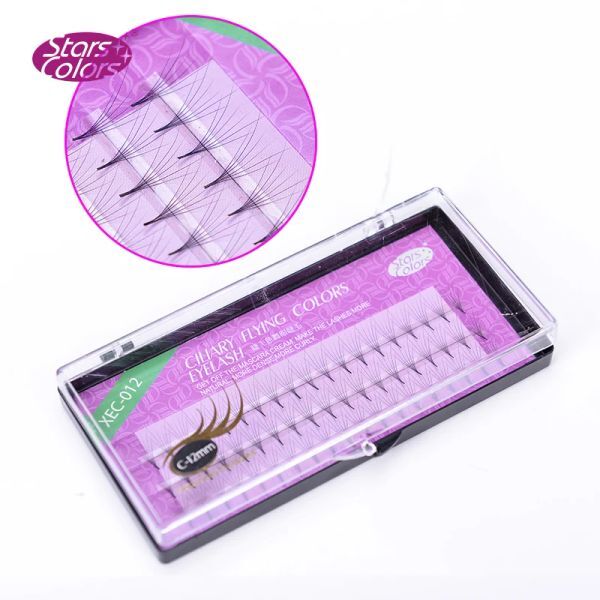 Eyelashes 10 boxes/lot Natrual 0.07mm Super soft Faux Silk Lashes 6D Fake False Mink High Quality Eyelash Extension Makeup Extension