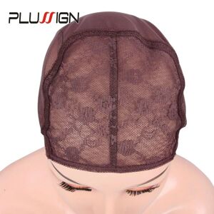 Hairnets Bulk Selling 10Pcs Cheap Weave Cap For Making A Wig Lace Cap Three Color Black Brown Wig Caps Weaving Cap For Wigs S/M/L/Xl
