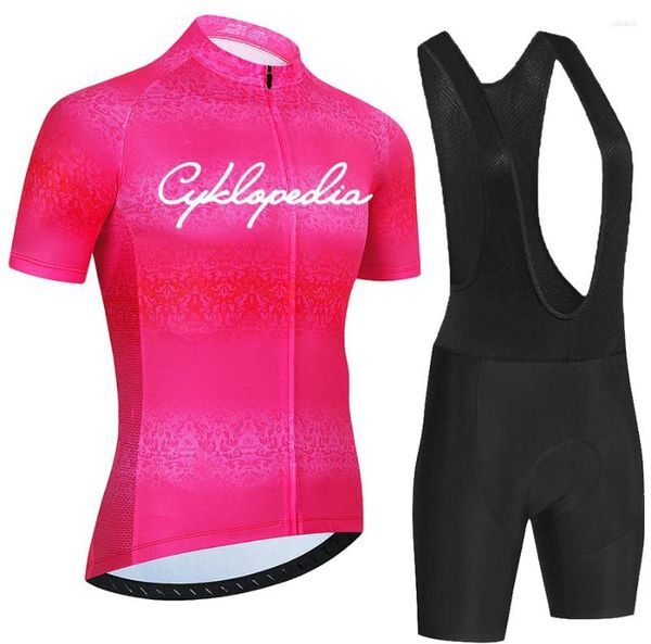 Racing Sets CYKLOPEDIA Road Bike Men&#39;s Clothes Cycling Jersey For Bicycle Bicycles Bikes Man Maillot Triathlon Cycle