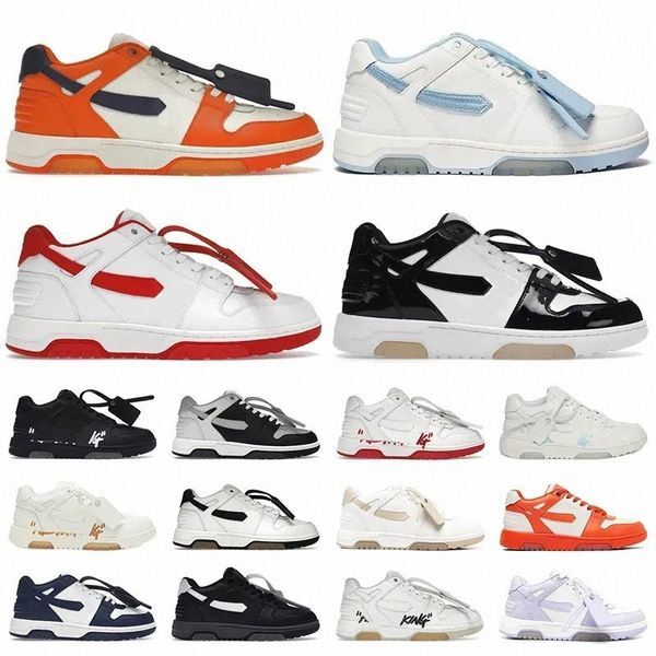 Designer Brand Out Office Sneakers Shoes White Low Top Suede Leather Platform Trainer Breathable Casual Sport Shoe Party Dress Walking Sneakers I4ur#