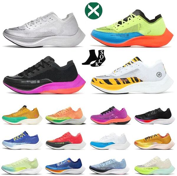 Zooms Fly Zoom x Vaporfly Running Shoes Next% Knit 2 for Pegasus Shoe Mens Womens Type Knicks Rawdacious Total Orange Mint Foam Volt Trainers Sneakers Runners